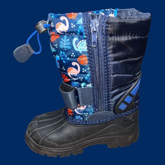 CIOR Snow Boots for Boys Girls Toddler Winter Outdoor Waterproof Size US 8 - Picture 5 of 6